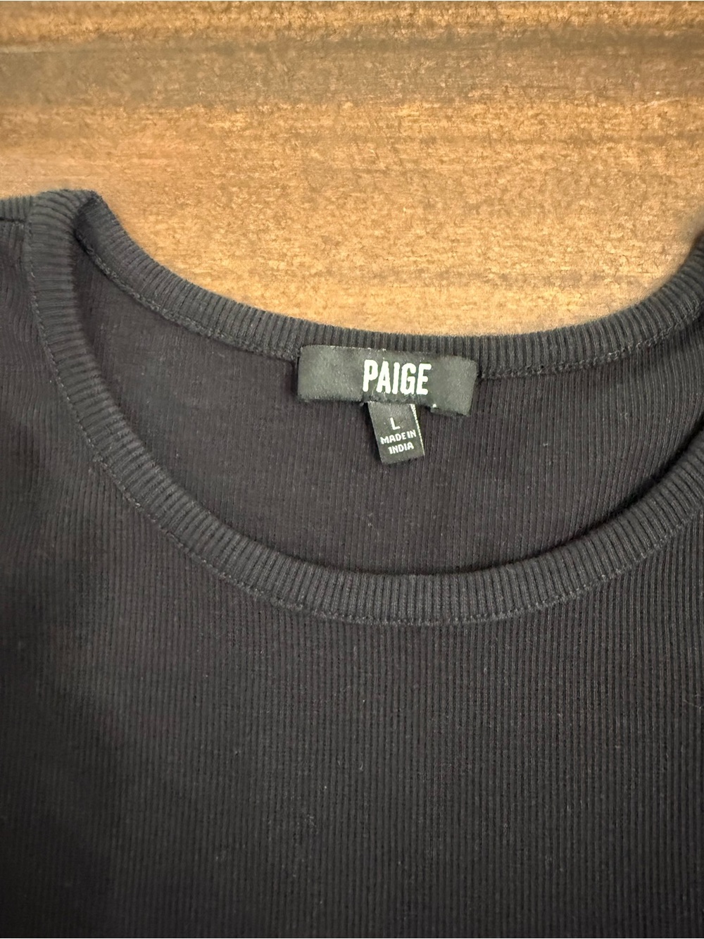 PAIGE Black Eyelet Puff Sleeve Short Sleeve Blouse - Picture 7 of 8